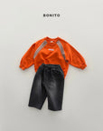 Little Foxx – Contrast Raglan Sweatshirt