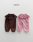 Little Foxx – Dot Frill Jogger Pants