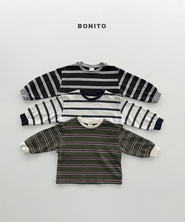 Little Foxx – Haru Stripe Ribbed Tee
