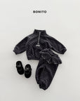 Little Foxx – Dot Half Zip-up Set