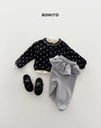 Little Foxx – Frill Embroidery Jogger Pants