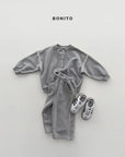 Little Foxx – Raw Edge Henley Sweatshirt