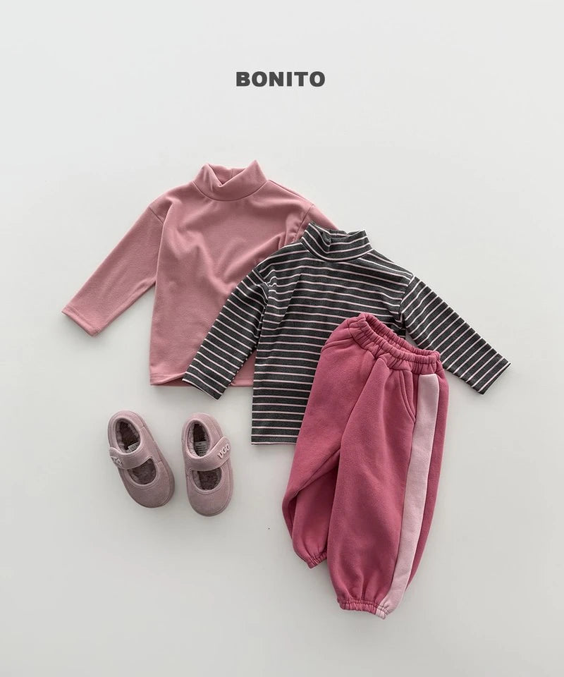 Little Foxx – 1+1 Mock Neck Tee