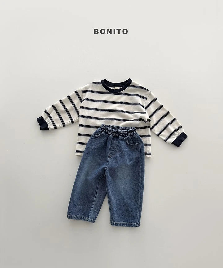 Little Foxx – Haru Stripe Ribbed Tee