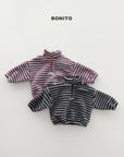 Little Foxx – Tumble Striped Half Zip-up