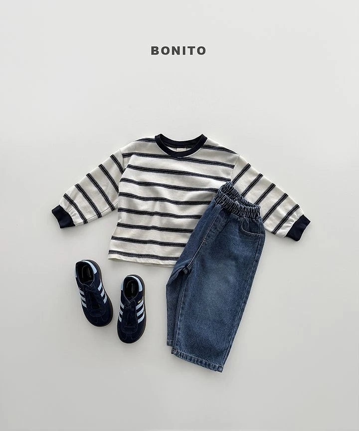 Little Foxx – Haru Stripe Ribbed Tee