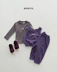 Little Foxx – Mini Waffle Vest Set