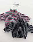 Little Foxx – Tumble Striped Half Zip-up
