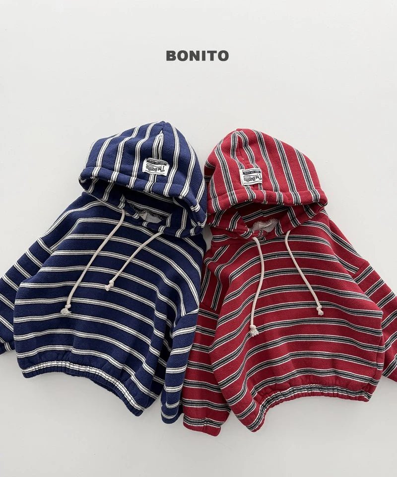 Little Foxx – Jolly Striped Hood Tee
