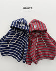 Little Foxx – Jolly Striped Hood Tee