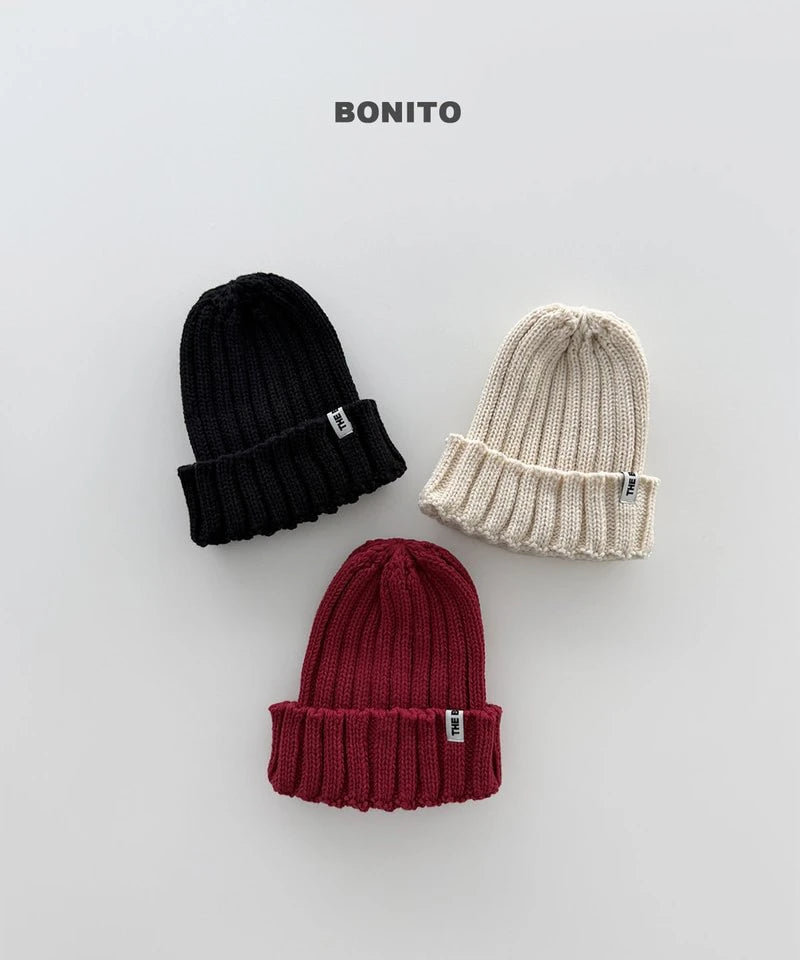 Little Foxx – Rib Trim Knit Beanie