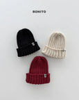 Little Foxx – Rib Trim Knit Beanie