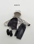 Little Foxx – Check Stripe Windbreaker
