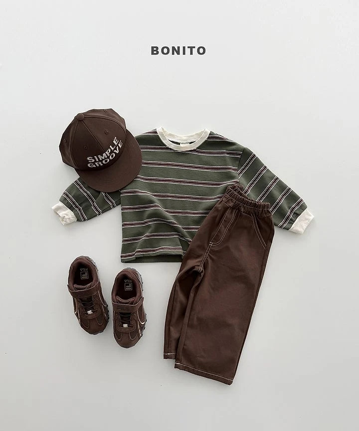 Little Foxx – Stitch Cotton Pants