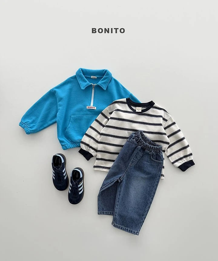 Little Foxx – Haru Stripe Ribbed Tee