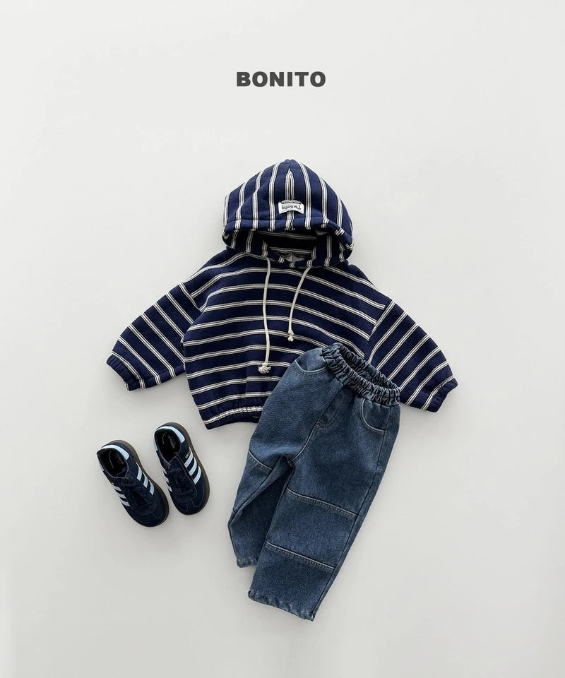 Little Foxx – Jolly Striped Hood Tee