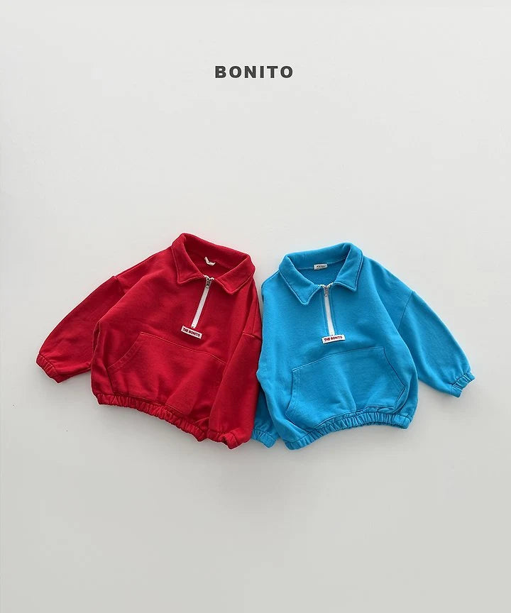 Little Foxx – Collar Zip-Up Jacket