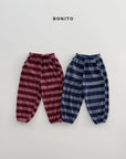 Little Foxx – Stripe Knit Jogger Pants