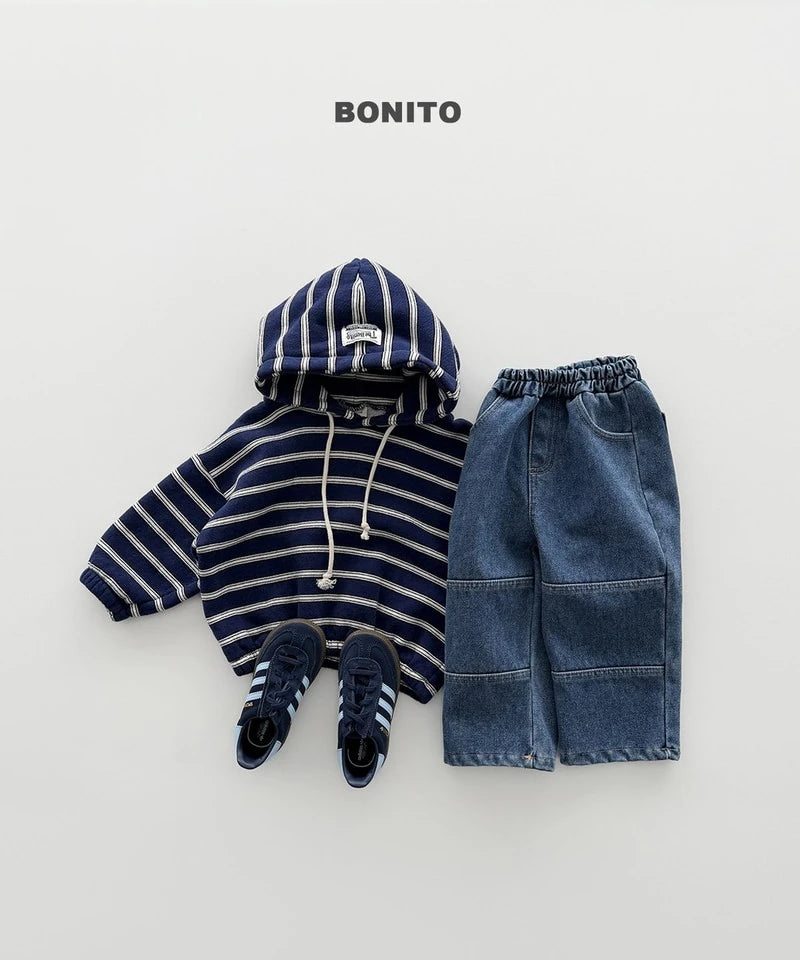 Little Foxx – Jolly Striped Hood Tee