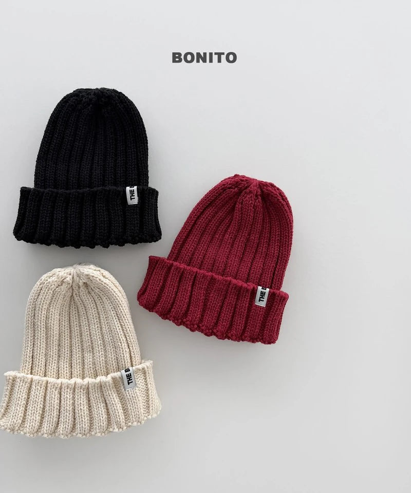 Little Foxx – Rib Trim Knit Beanie