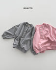 Little Foxx – Raw Edge Henley Sweatshirt