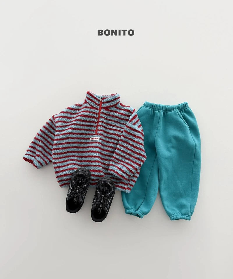 Little Foxx – Tumble Striped Half Zip-up