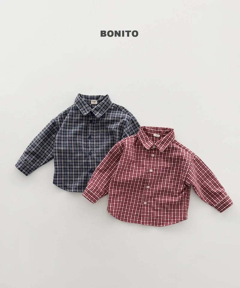 Little Foxx – Fleeced Check Shirt