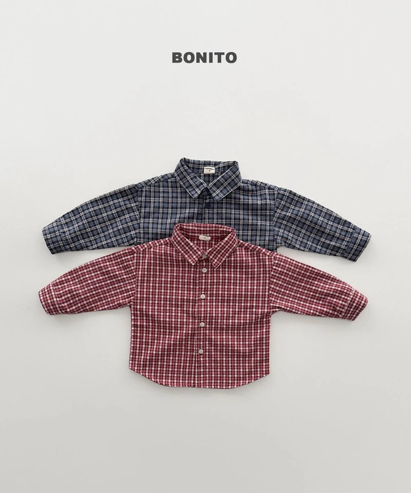 Little Foxx – Fleeced Check Shirt
