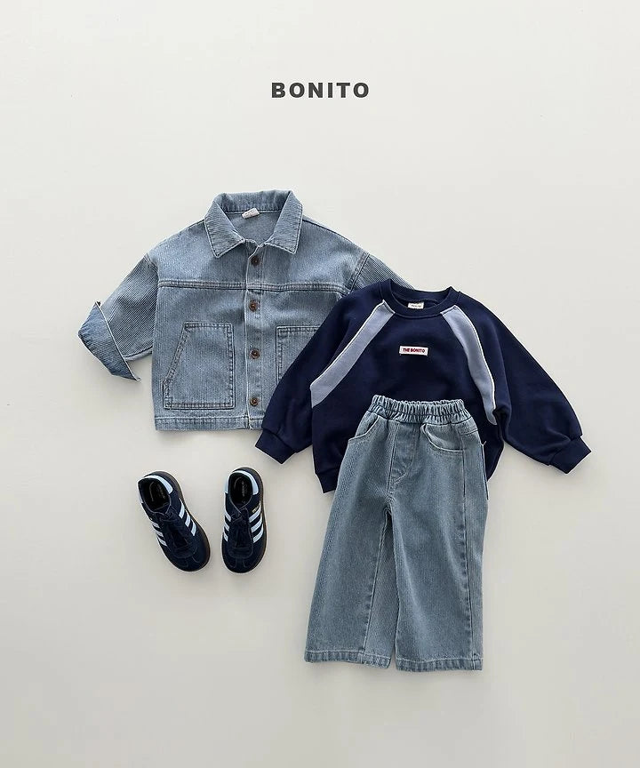 Little Foxx – Contrast Raglan Sweatshirt
