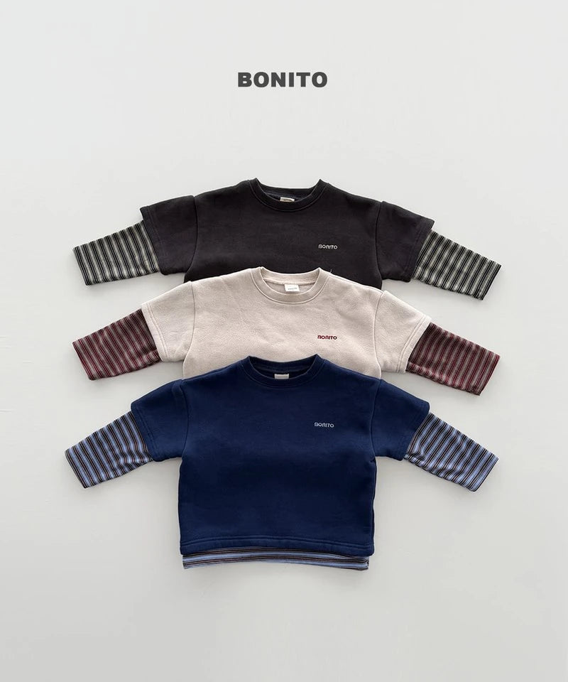 Little Foxx – Double Fleeced Raglan Layered Tee