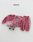 Little Foxx – Side Color Contrast Jogger Pants
