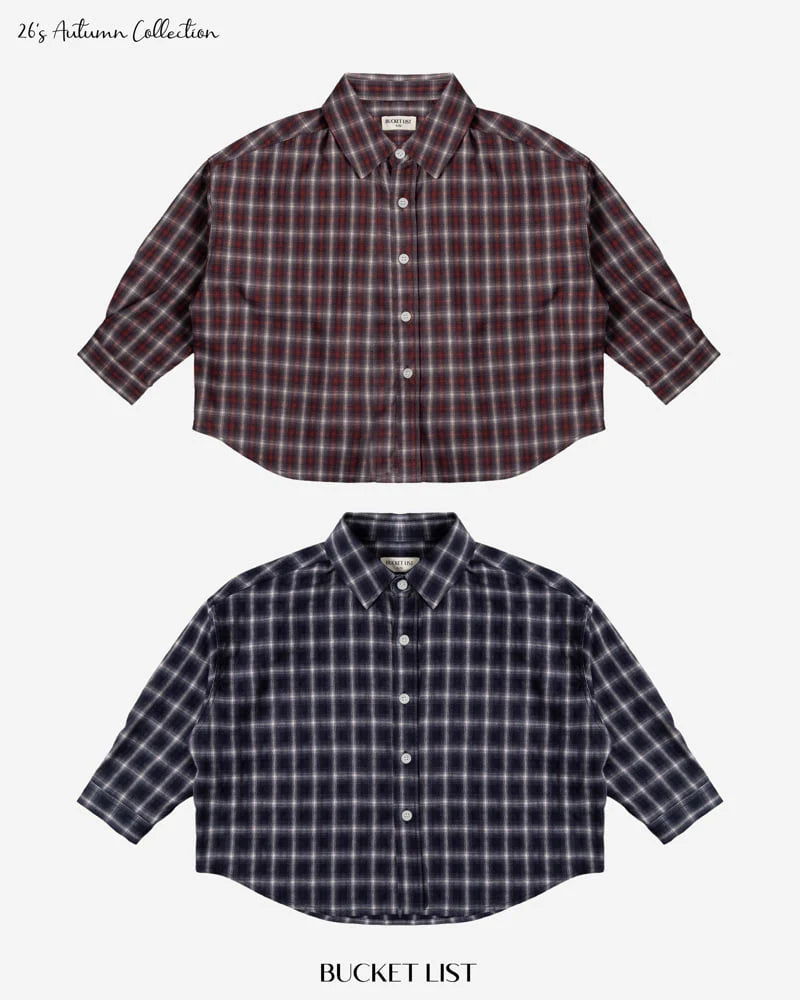 Little Foxx – Daddy Check Shirt