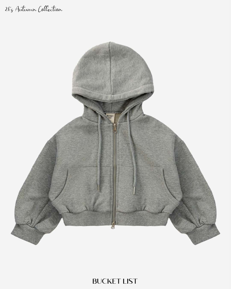 Little Foxx – Two Way Crop Hood Zip-up