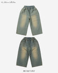 Little Foxx – Cat Brushed Denim Pants