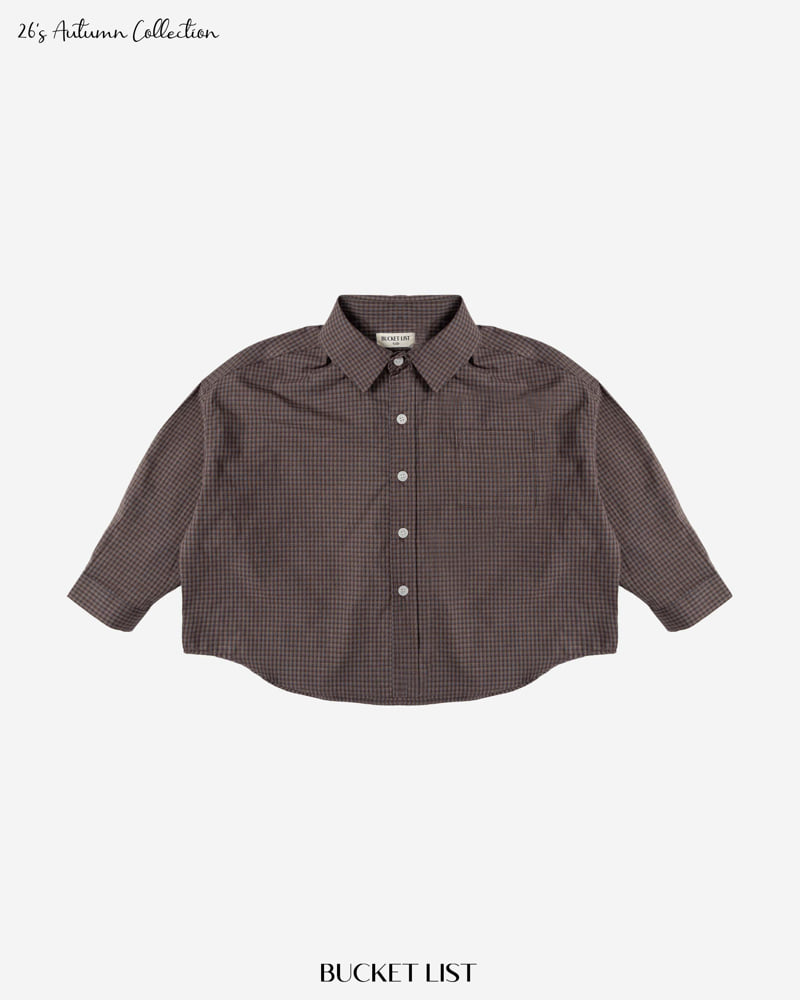 Little Foxx – Smock Small Check Shirt