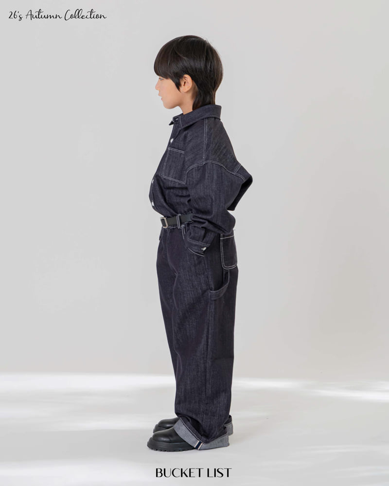 Little Foxx – Non Faded Roll-up Denim Pants