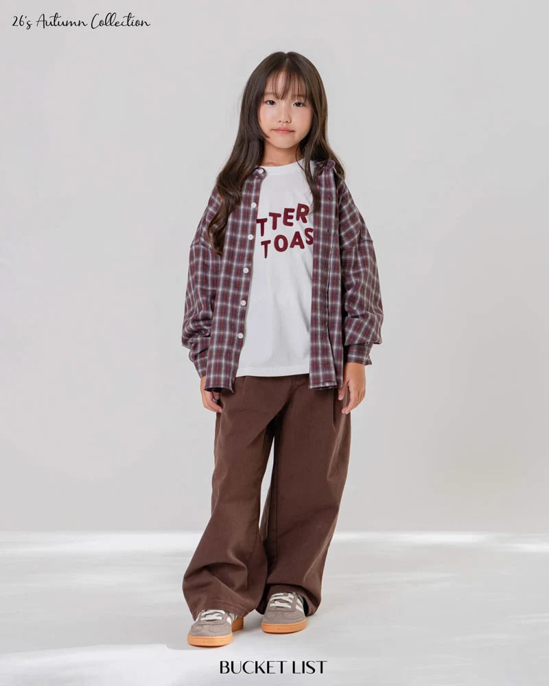 Little Foxx – Daddy Check Shirt