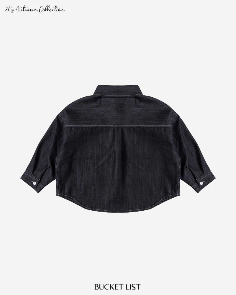 Little Foxx – Non Faded Denim Shirt