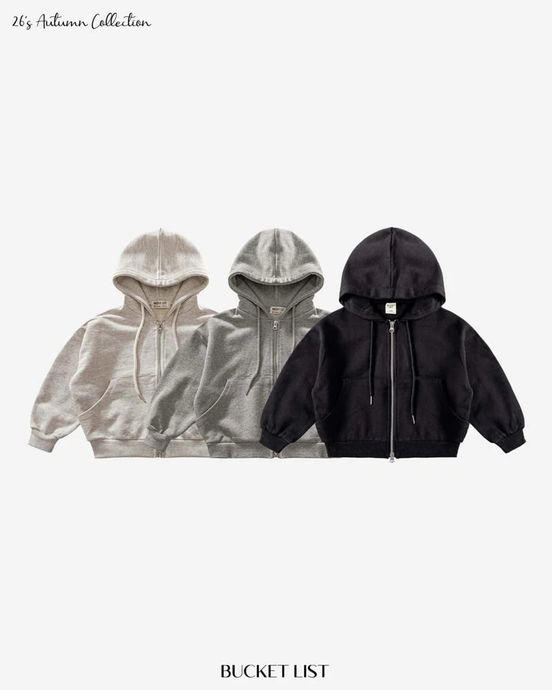 Little Foxx – 2 Way Sweat Hood Zip-up