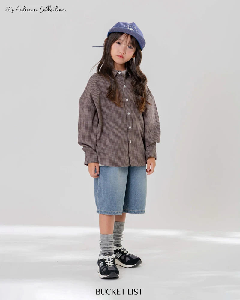 Little Foxx – Smock Small Check Shirt