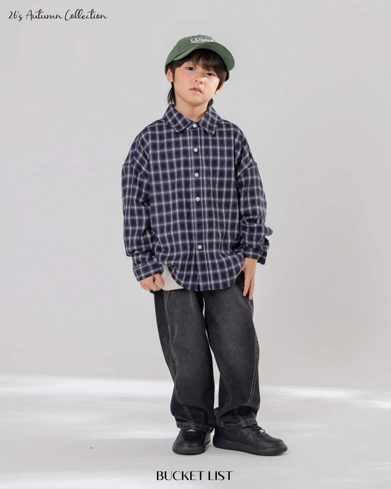 Little Foxx – Daddy Check Shirt