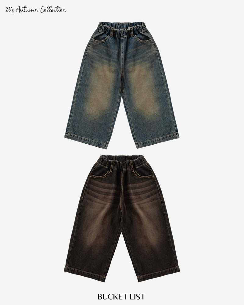Little Foxx – Teen Wide Denim Pants
