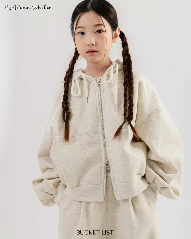 Little Foxx – Two Way Crop Hood Zip-up