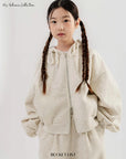 Little Foxx – Two Way Crop Hood Zip-up