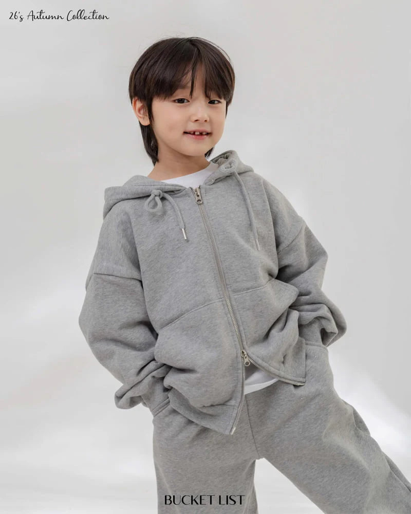 Little Foxx – 2 Way Sweat Hood Zip-up