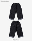Little Foxx – Non Faded Roll-up Denim Pants