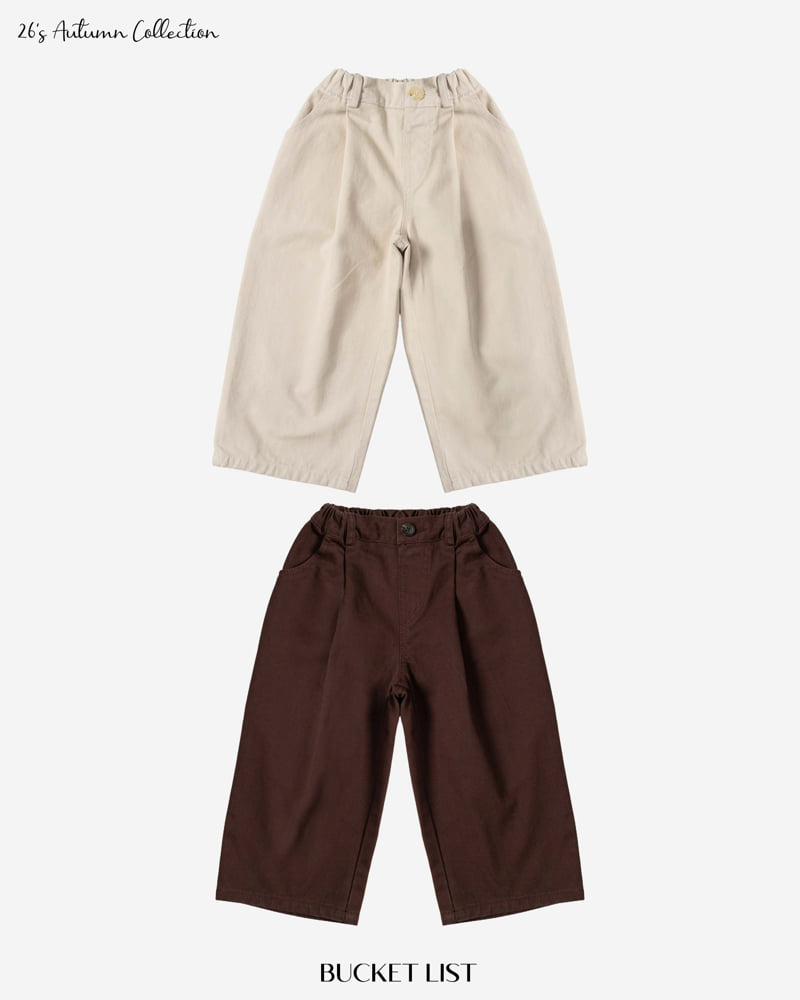 Little Foxx – Onetuck Cotton Pants