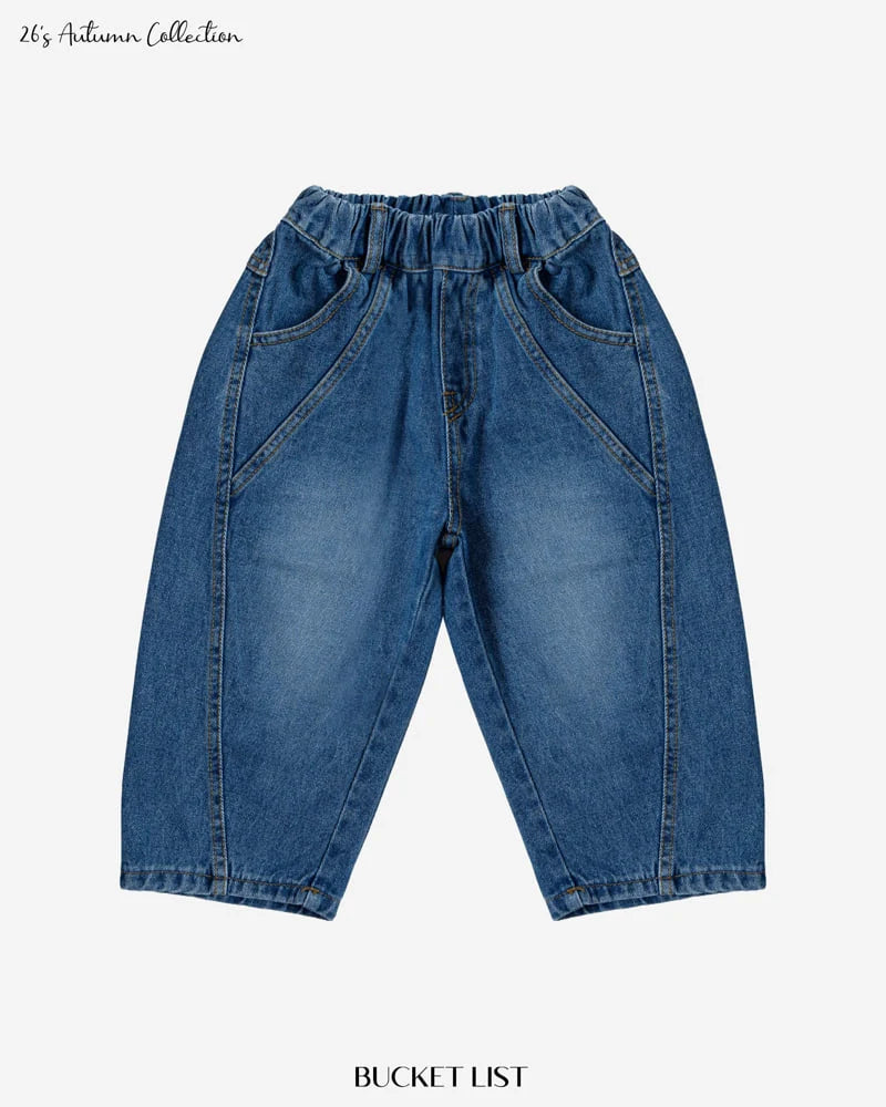Little Foxx – Pure Curved Denim Pants