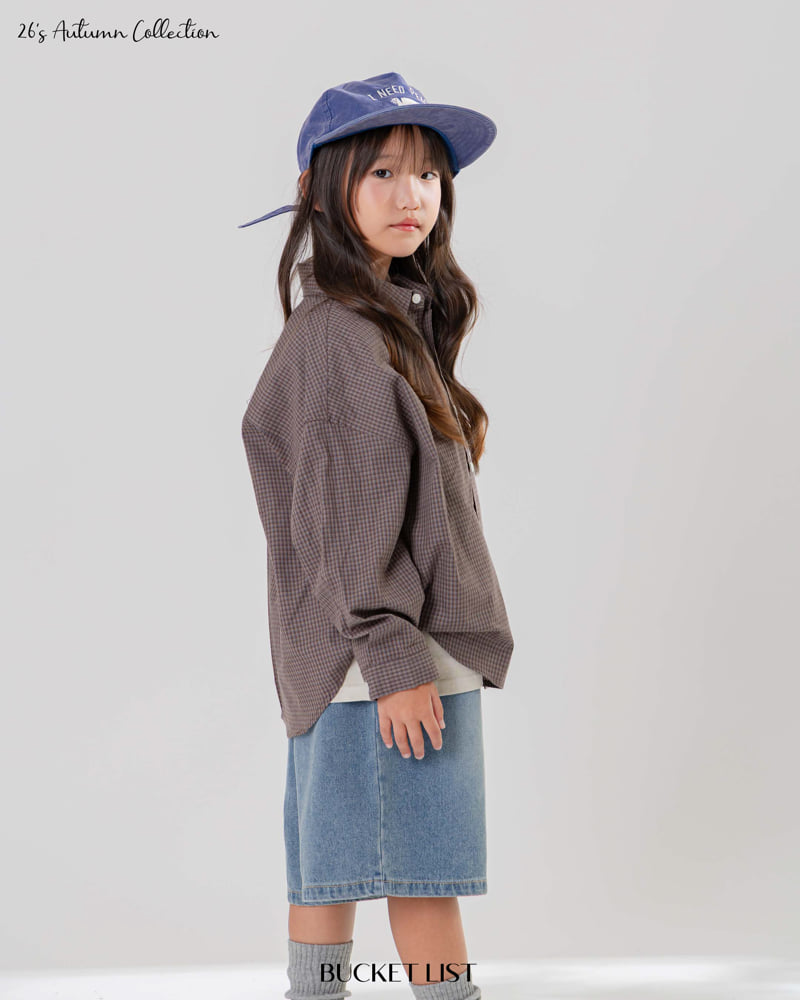 Little Foxx – Smock Small Check Shirt