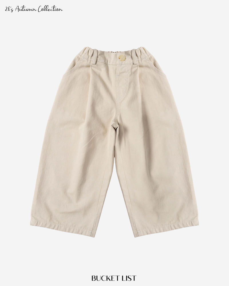 Little Foxx – Onetuck Cotton Pants
